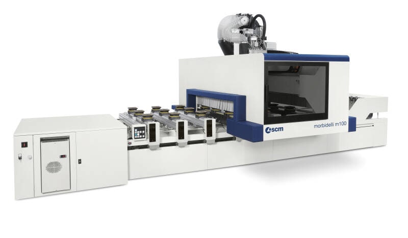 CNC-Bearbeitungszentren - CNC-Bearbeitungsmaschinen zum Fräsen und Bohren - morbidelli m100/200