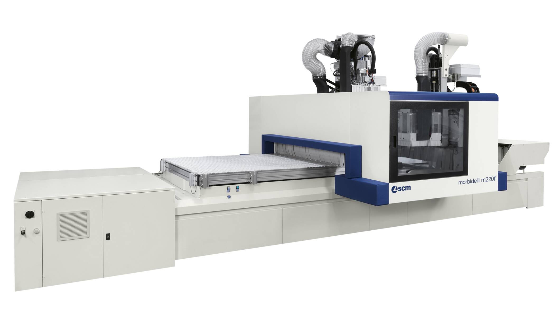CNC Machining Centers - CNC Nesting Machining Centers for routing and drilling - morbidelli m220f