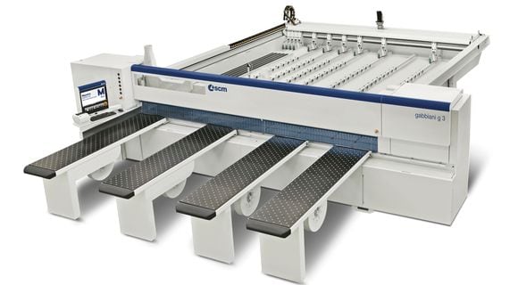 Automatic Single-Blade Beam Saw Gabbiani G 3 - SCM Group