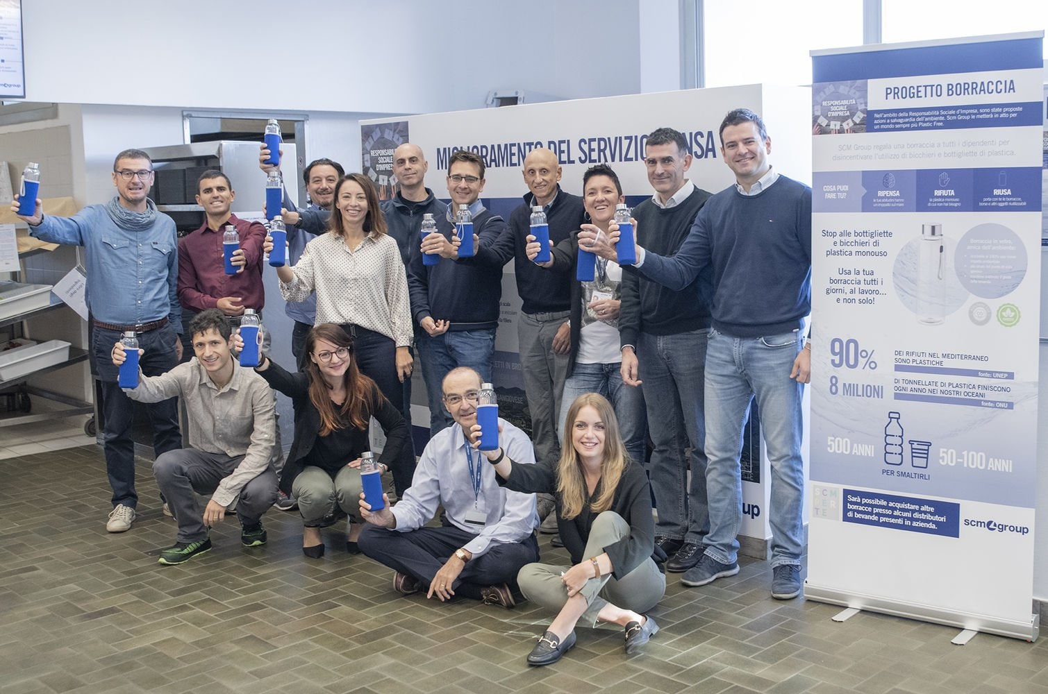 Corporate Social Responsibility Action for more than 3,000 employees throughout Italy