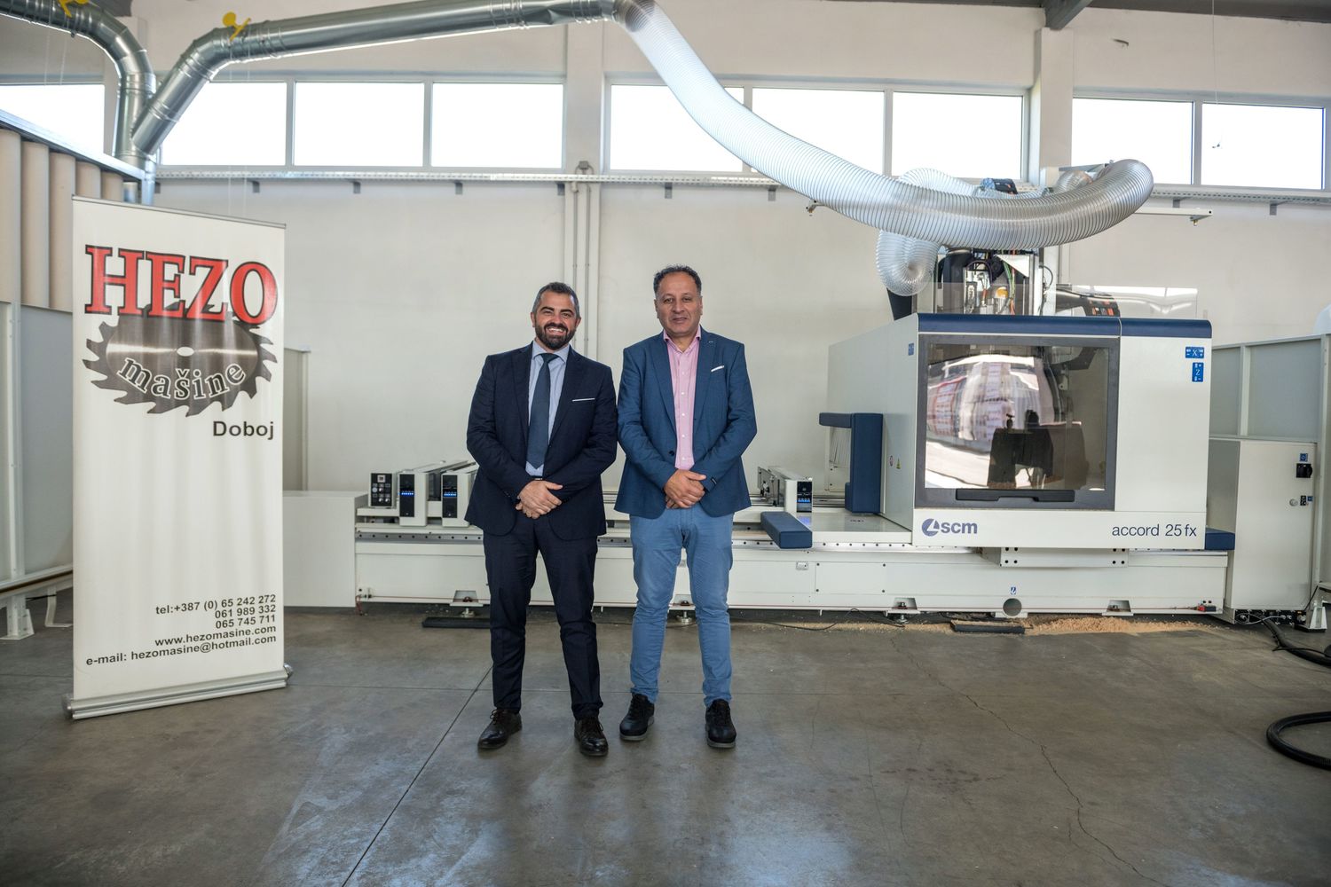 Grande successo per l’open house del nostro dealer Hezo Mašine