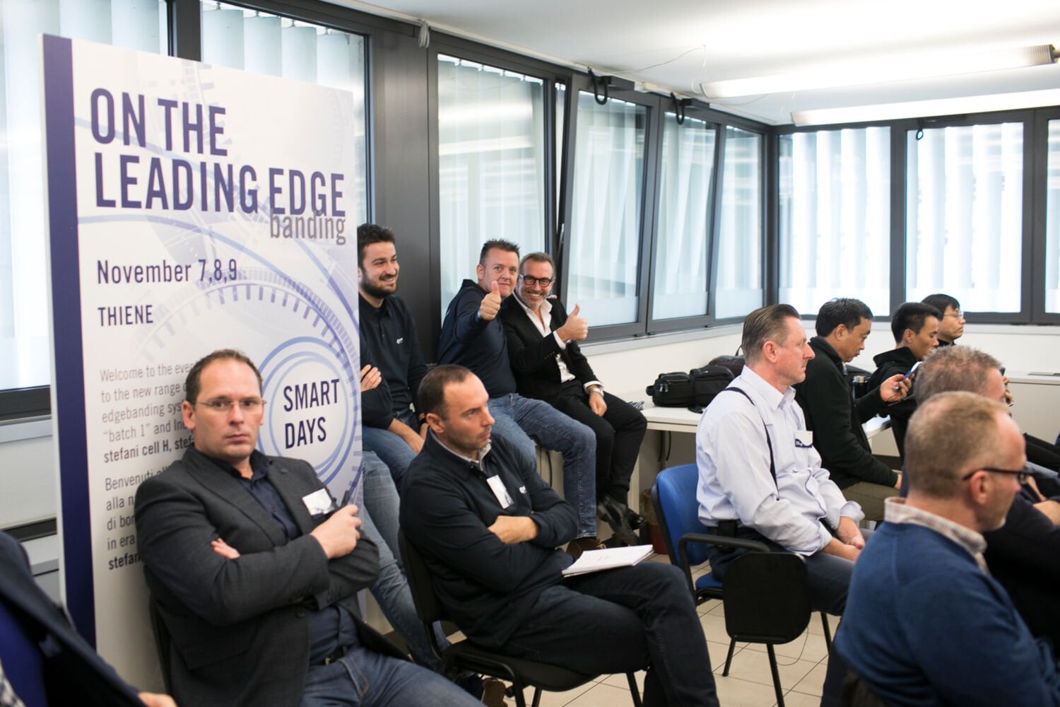 “On the Leading Edgebanding”: a preview of excellence for "batch 1" edgebanding with a Sales Training Day.