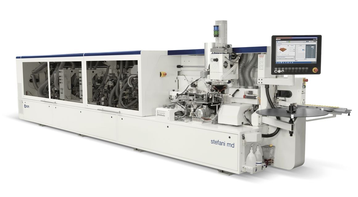 Elektronische Kantenanleimmaschine Solution Stefani MD - SCM Group