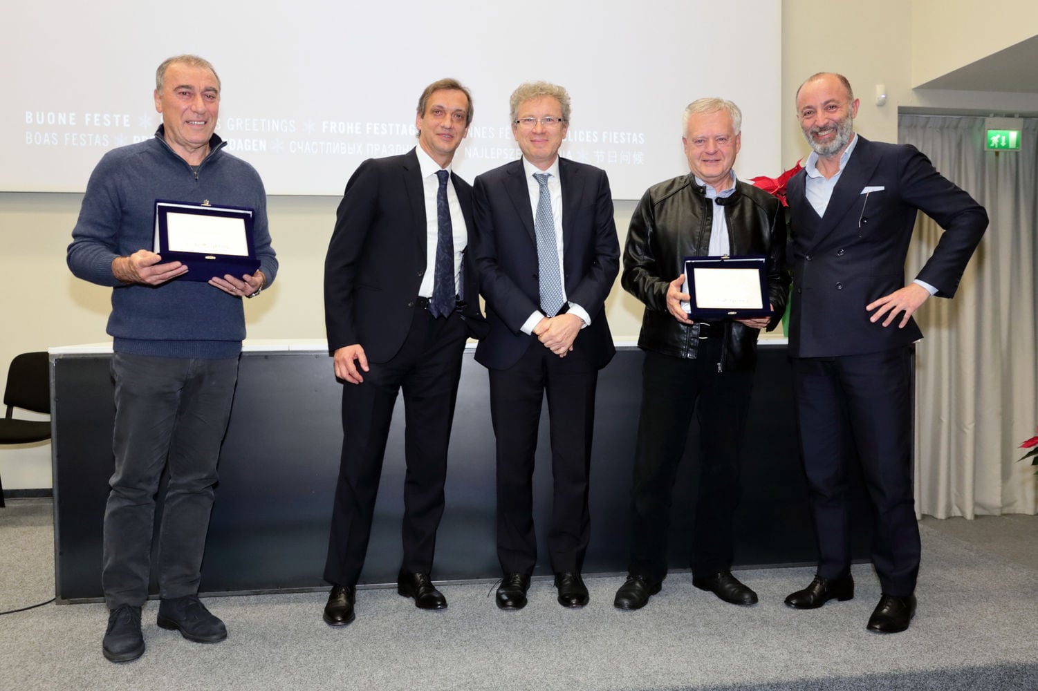 The year 2019 closes with a flourish celebrating the retiring employees and the winners of "Innovation" and "Improvement Ideas" awards