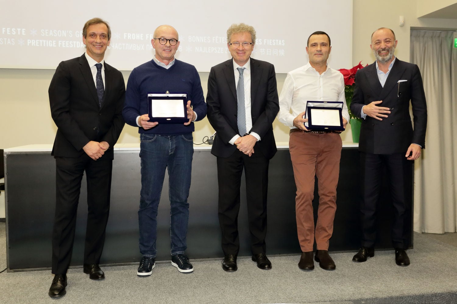 The year 2019 closes with a flourish celebrating the retiring employees and the winners of "Innovation" and "Improvement Ideas" awards