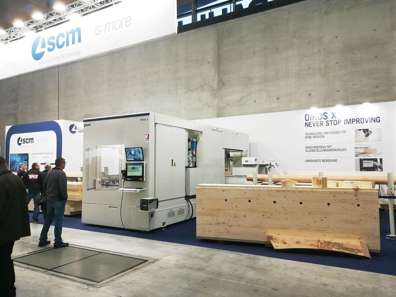 Scm at Dach+Holz: a new era for timber construction