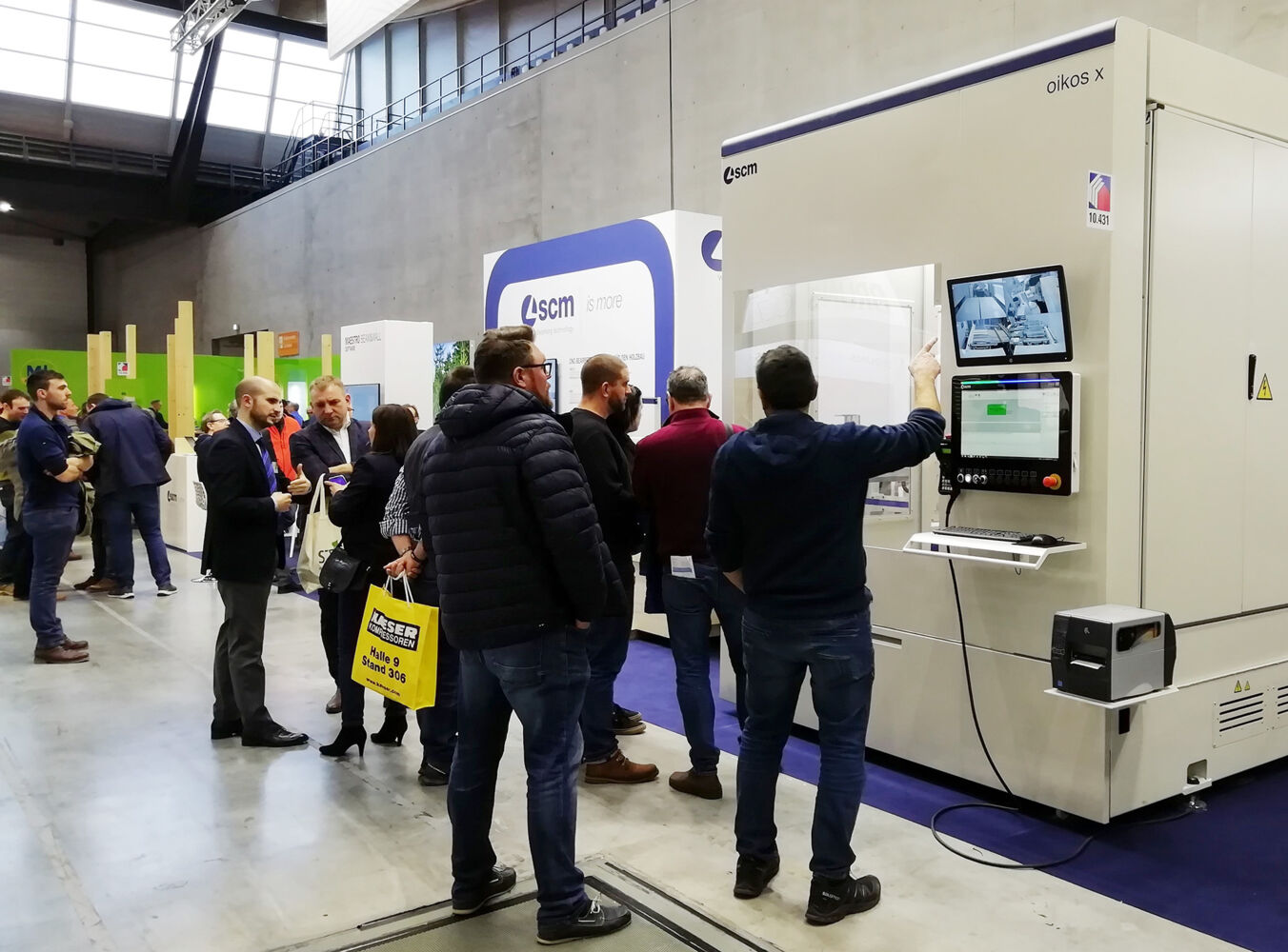 Dach+Holz se poursuit avec une affluence record au stand SCM