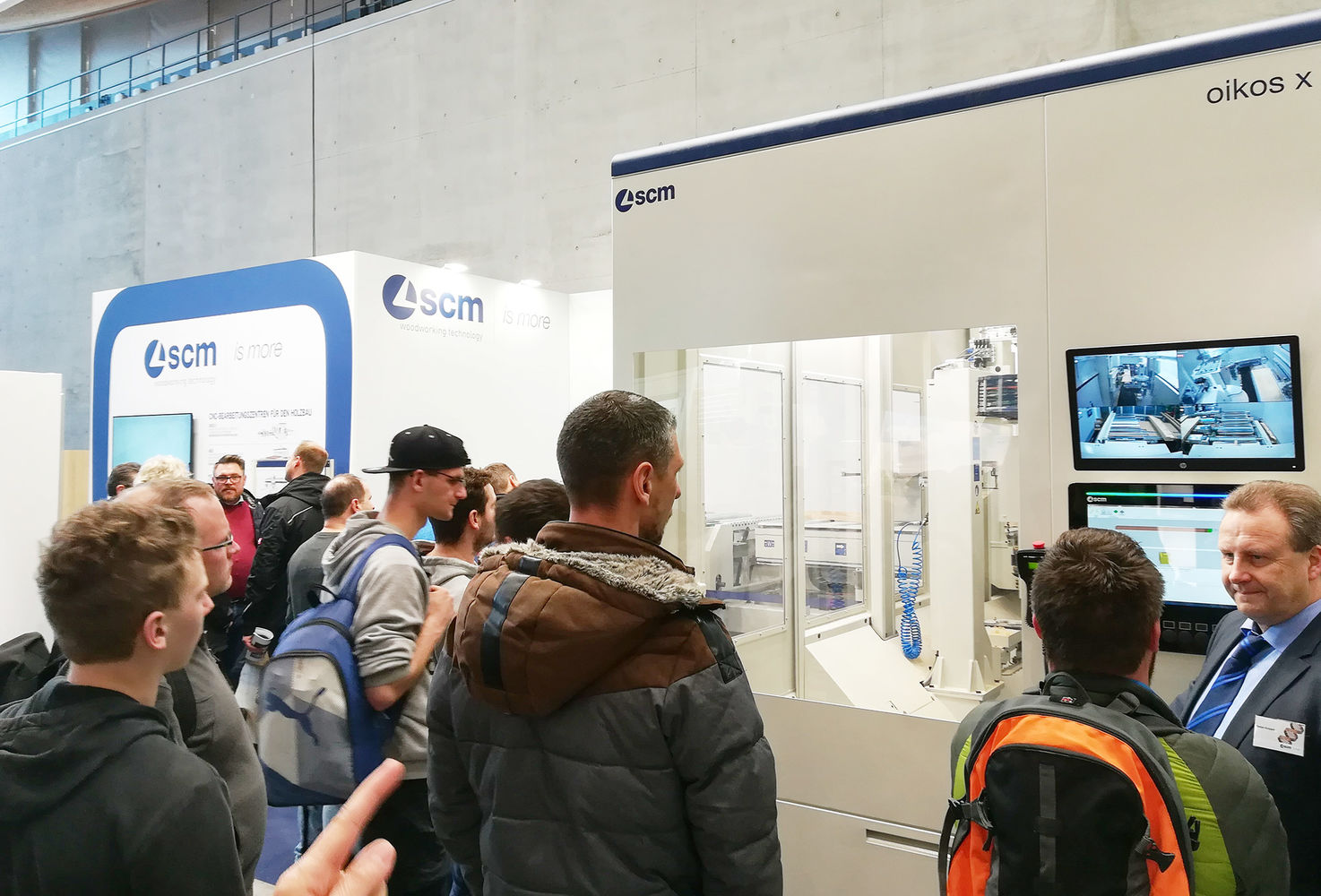 Dach+Holz se poursuit avec une affluence record au stand SCM