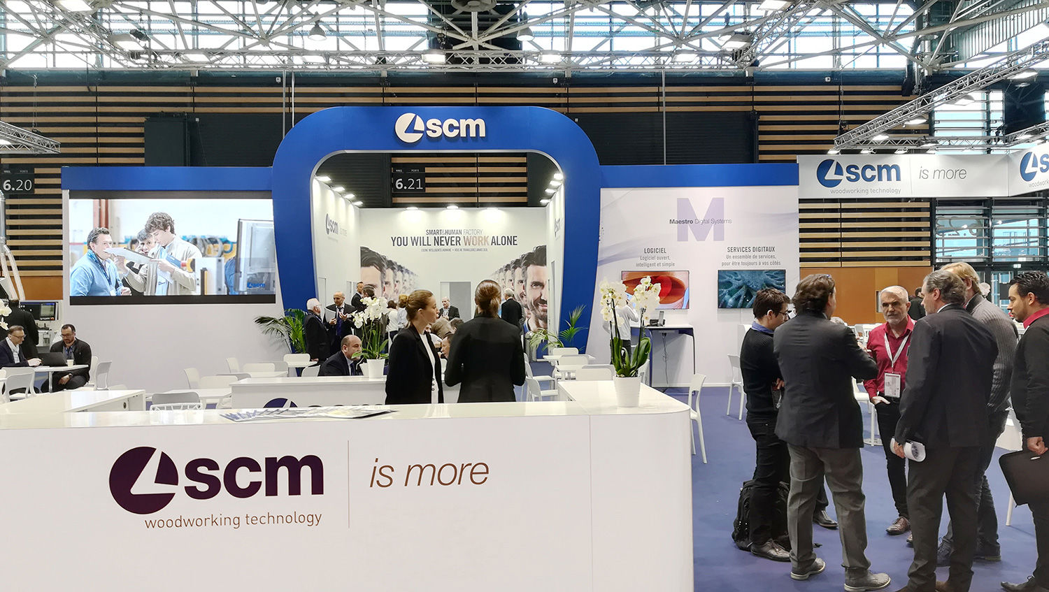 L'excellence technologique SCM en scène à Eurobois