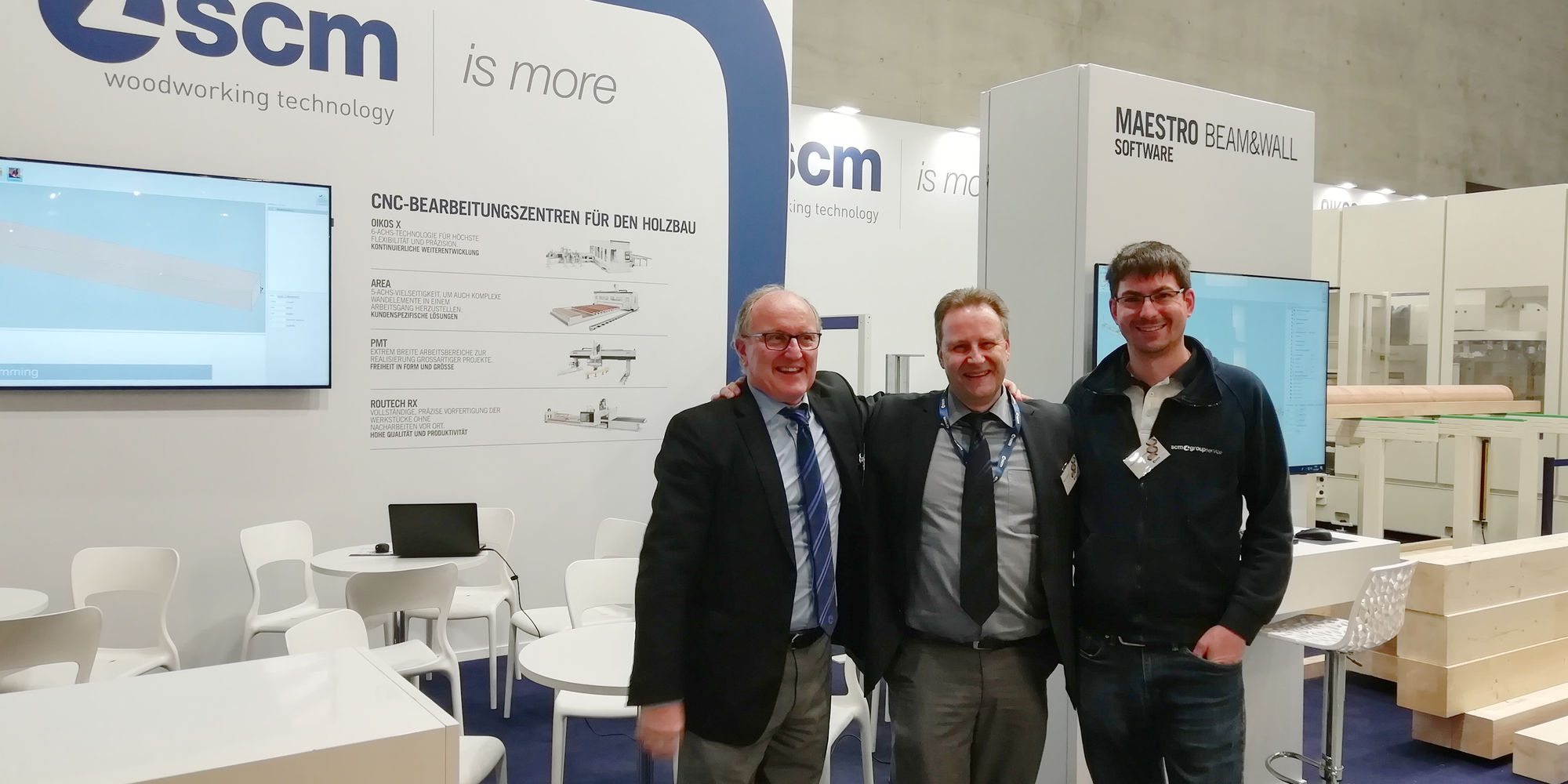 From Dach+Holz to the Holzbau Forum: SCM's know-how on the development of timber construction