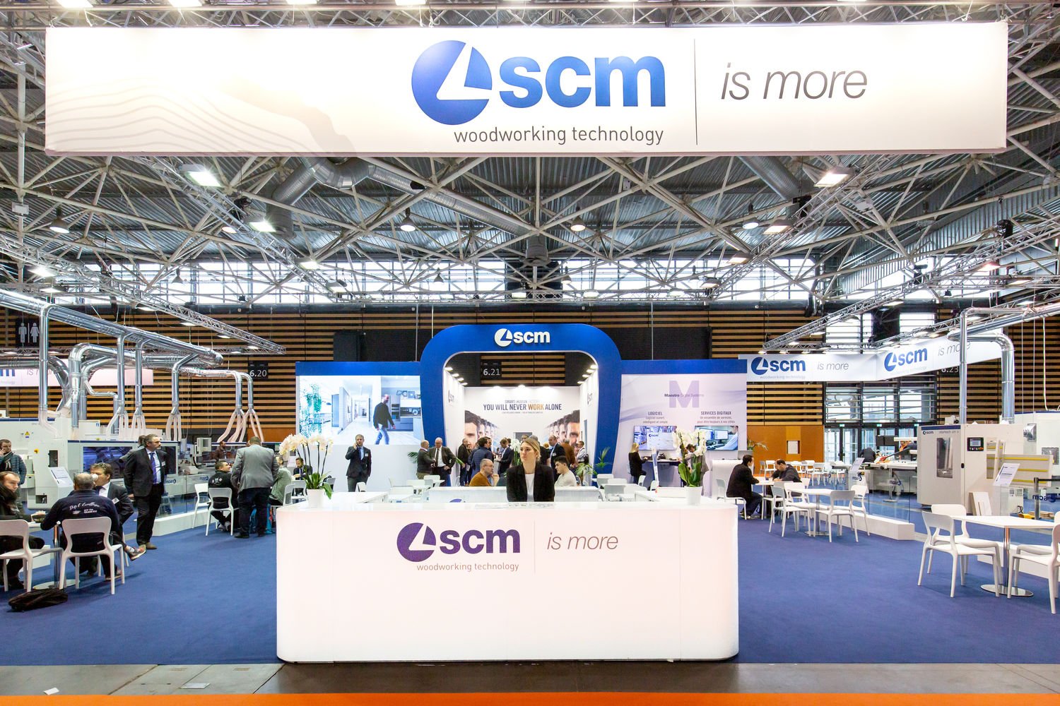 Large succès pour SCM France à Eurobois 2020