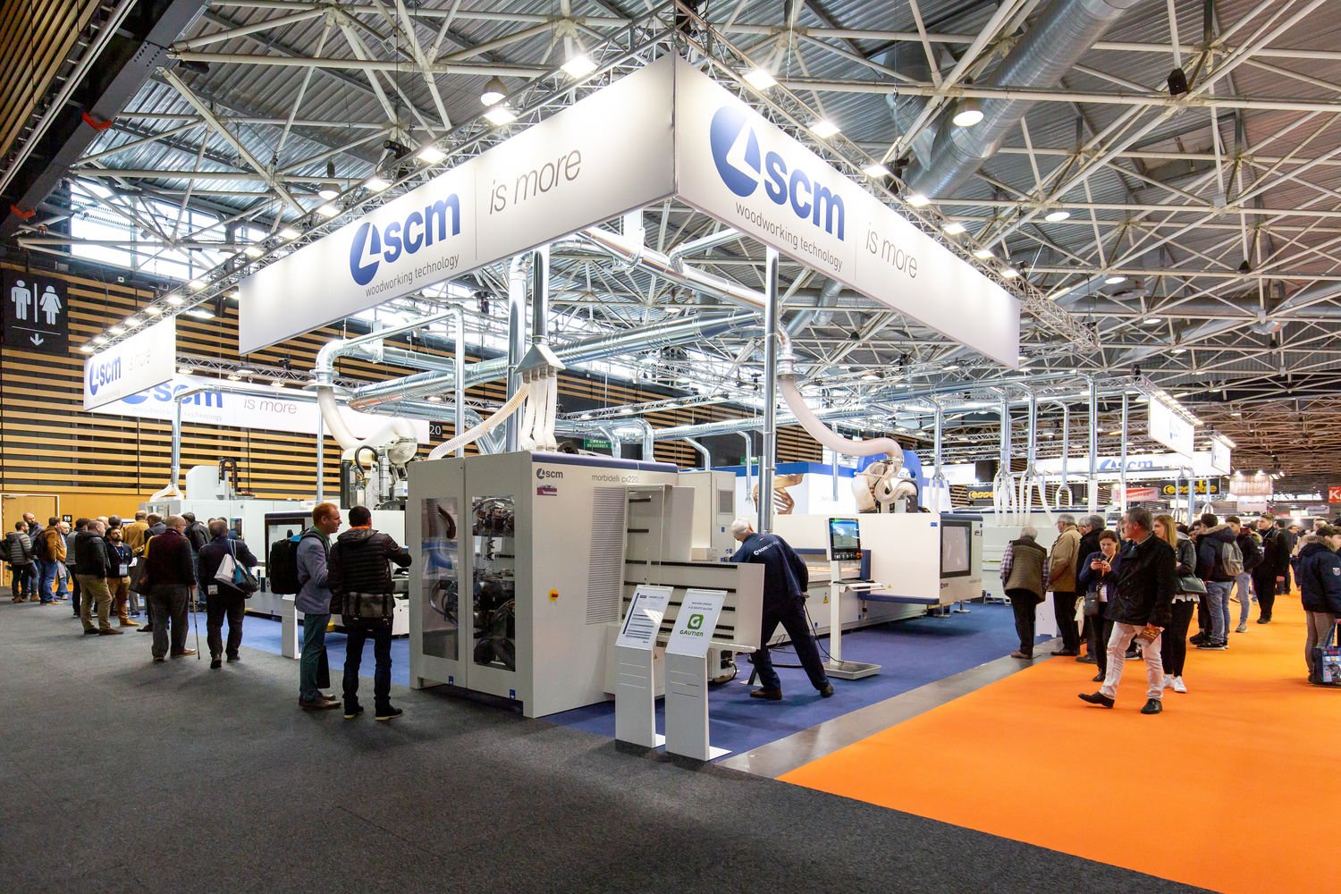 SCM's huge success at Eurobois 2020