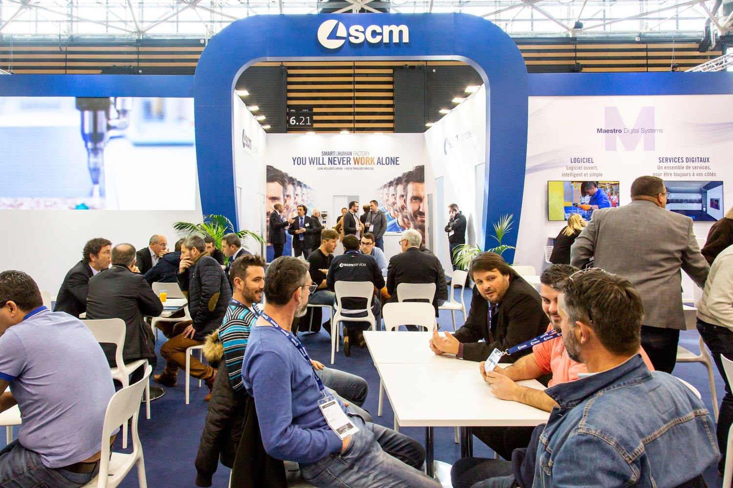 SCM's huge success at Eurobois 2020