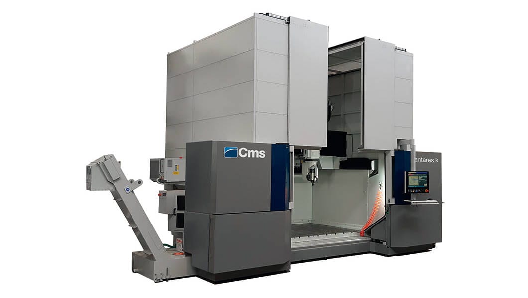 5-axis CNC machining centers for milling and drilling - Monobloc CNC machining centers for vertical milling - antares k