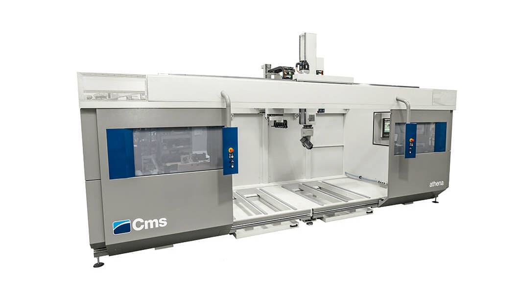 Estaciones de trabajo CNC de cinco ejes para fresado y perforación - Estaciones de trabajo CNC monobloque para fresado vertical - athena