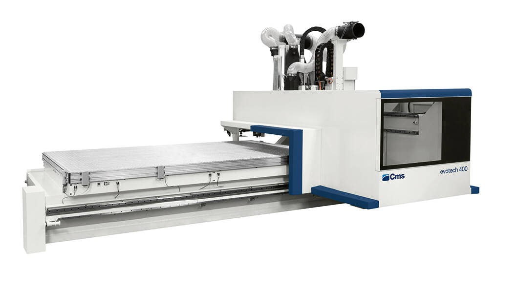CNC-Bearbeitungszentrum - CNC-Bearbeitungszentren mit 3/5 Achsen, Durchgang in Z bis zu 500 mm - evotech