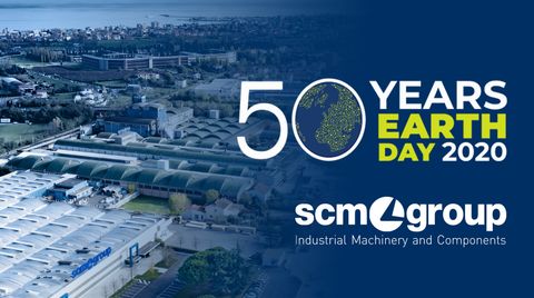 Earth Day 2020: Scm Group per un’innovazione sostenibile