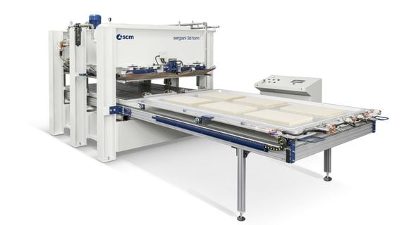 Press with Electronic Control and Manual Loading Sergiani GS - SCM
